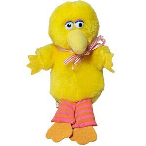 Applause Sesame Street Big Bird Plush 6" Muppets Yellow Stuffed Animal Toy